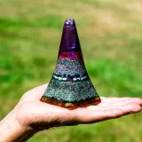 Astral Seed – Handmade Tall Dome Orgonite - Image 2