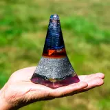 Astral Seed – Handmade Tall Dome Orgonite - Image 3