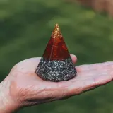 Harmonic Field – Handmade Orgonite Pyramid Orgone Generator - Image 2