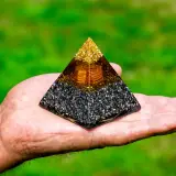 Harmonic Guardian – Handmade Orgonite Pyramid - Image 5
