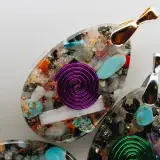 Cosmic Guardian – Handcrafted Orgone Energy Pendant - Image 2