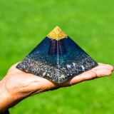 Quartz Harmonizer – Handmade Pyramid Orgonite Orgone Generator - Image 2