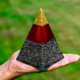 The Sacred Point – Handmade Russian Pyramid Orgonite - Image 2